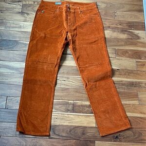 Stio NWOT rust colored cord pants